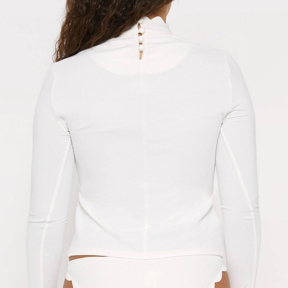 MARYSIA SWAMIS RASHGUARD IN COCONUT size XL - Picture 3 of 10